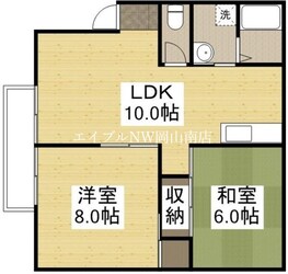 大元駅 徒歩13分 1階の物件間取画像